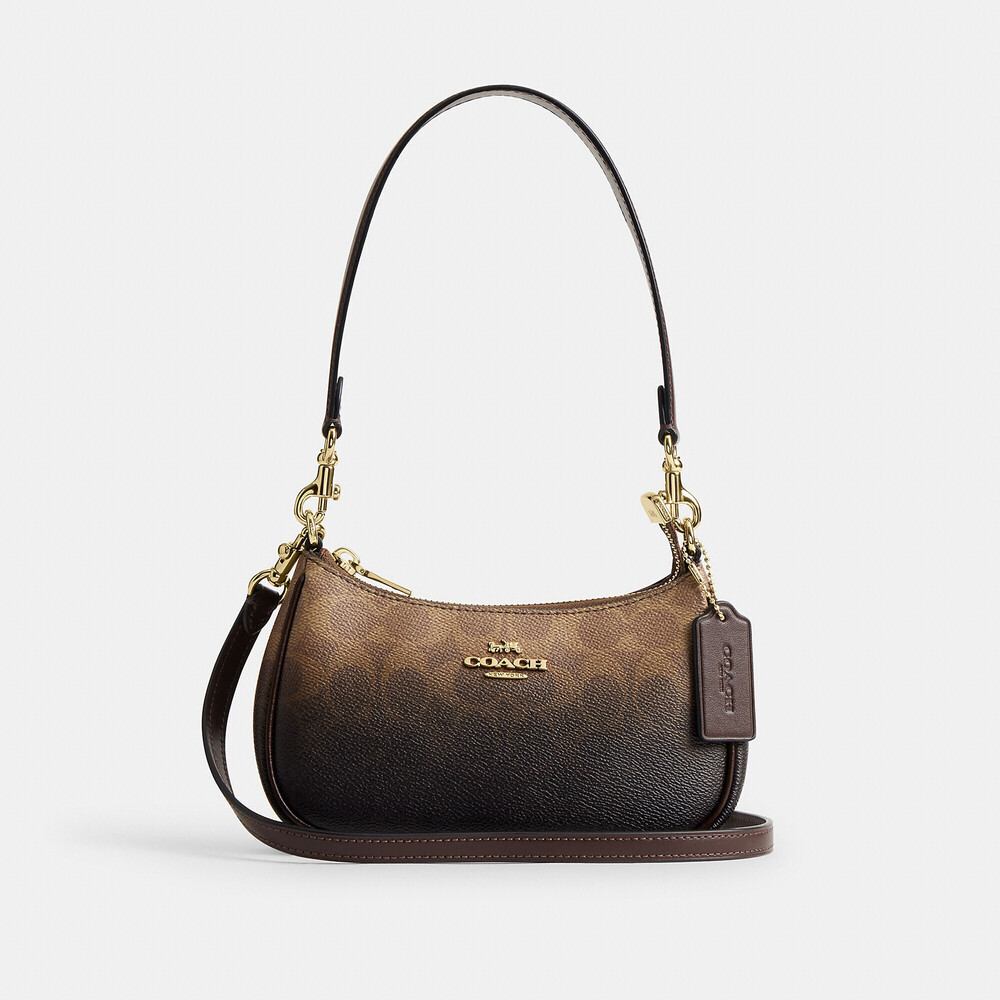 Coach Outlet Teri Mini Crossbody Bag In Ombre Signature Canvas